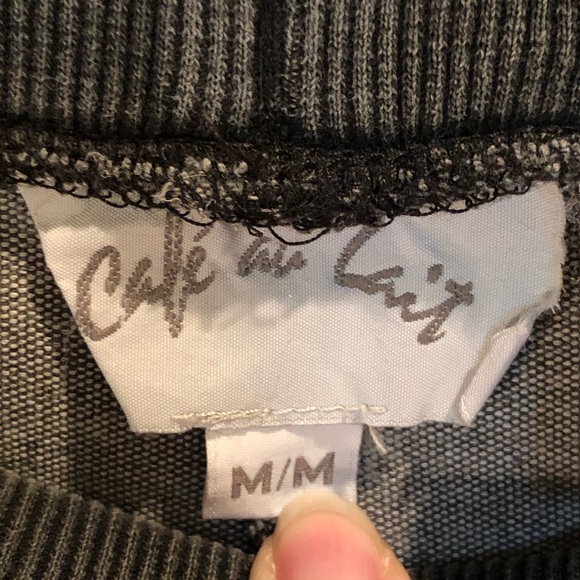 🌻 CAFE AU LAIT casual embellished pants MED - Picture 5 of 7